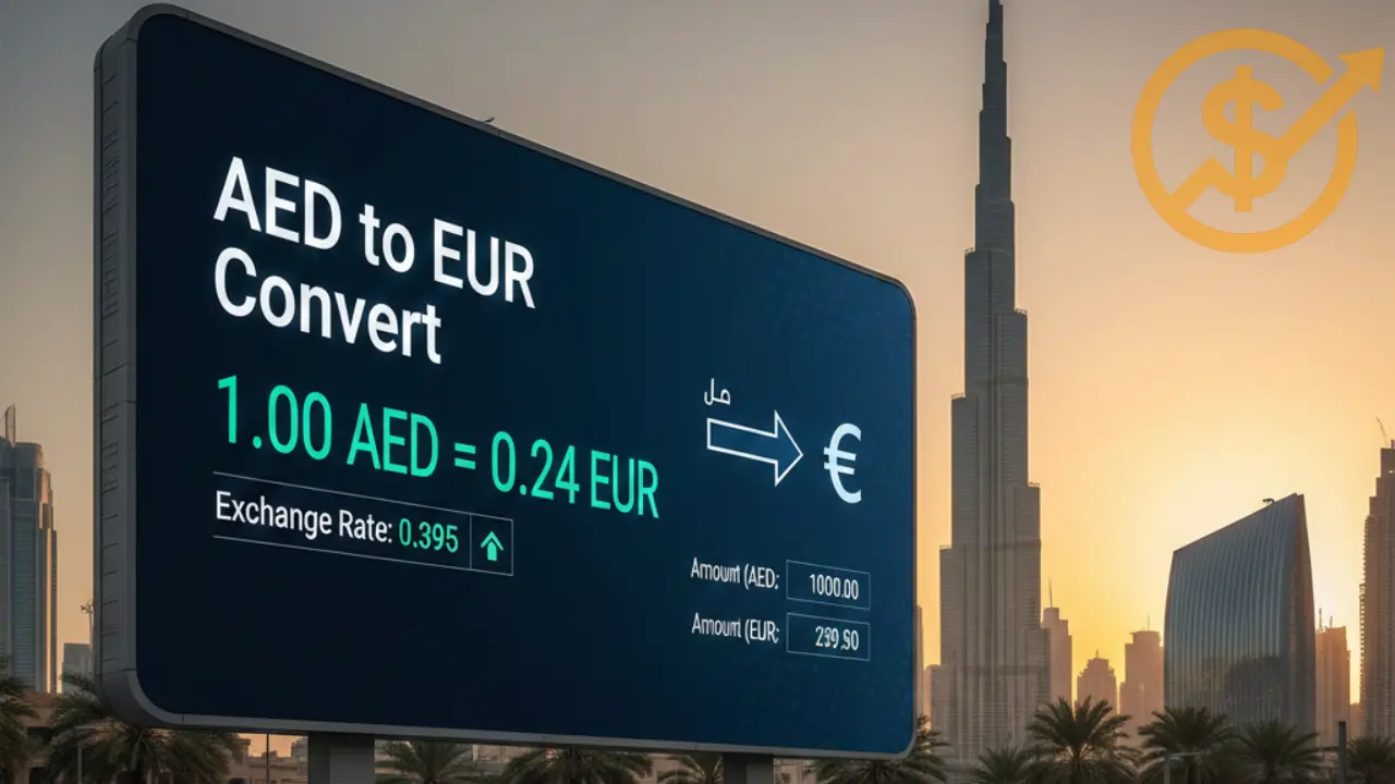 تبدیل درهم به یورو + چارت AEDEUR