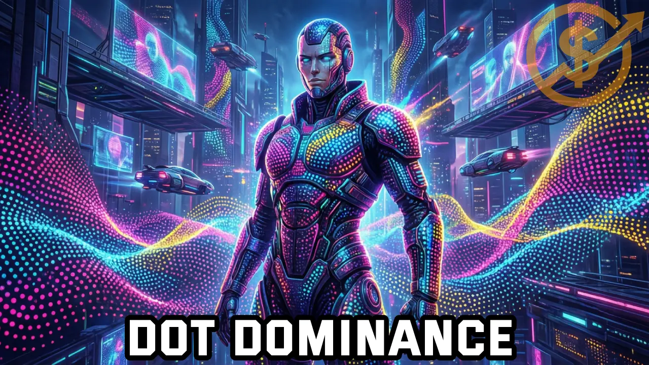 دامیننس پولکادات | نمودار و چارت لحظه ای DOT Dominance