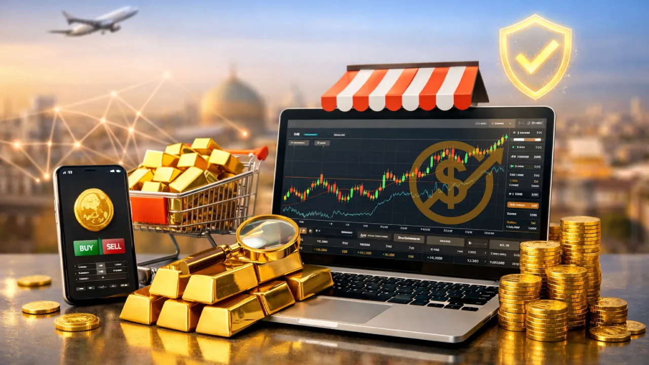 بهترین پلتفرم خرید طلا | معتبر ترین سایت خرید و فروش طلا