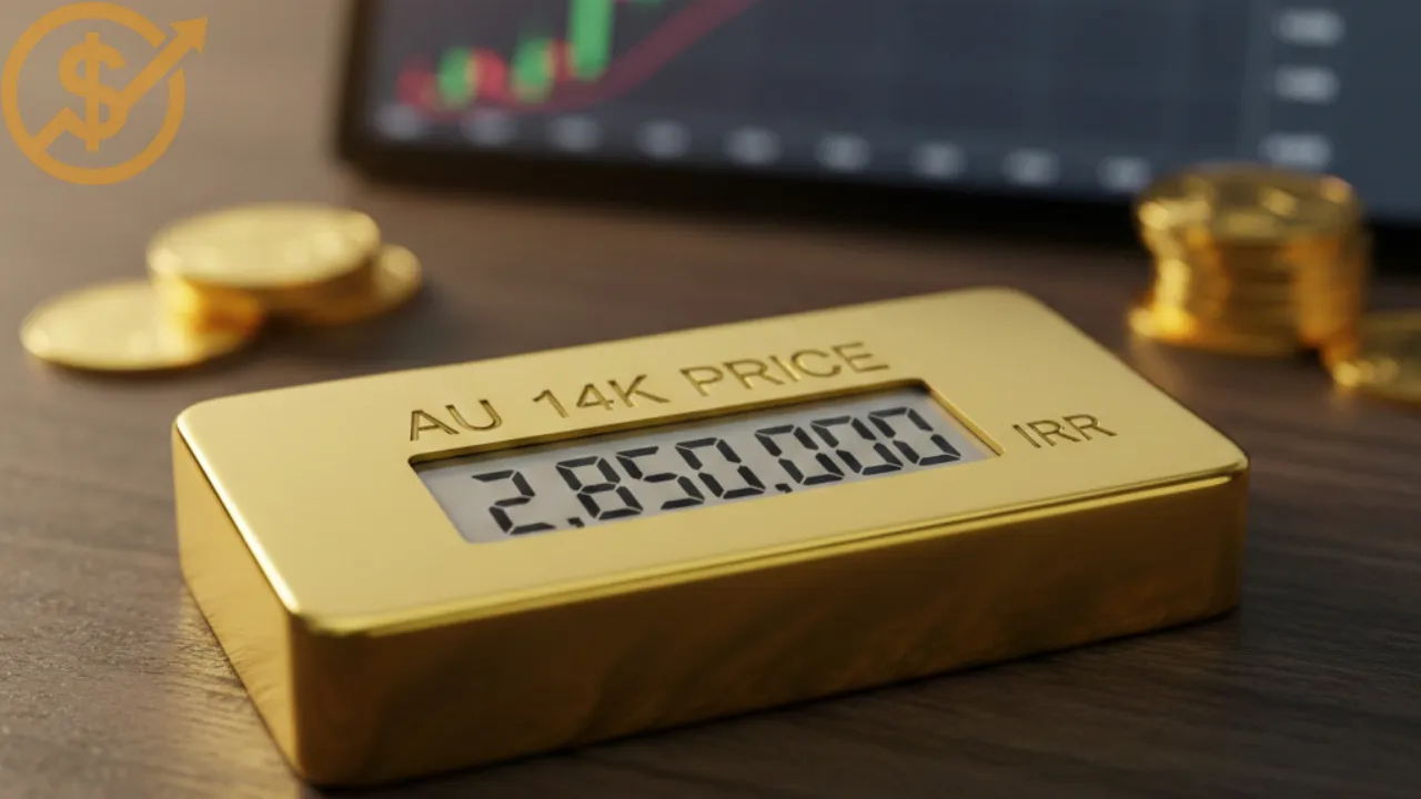 قیمت طلا ۱۴ عیار