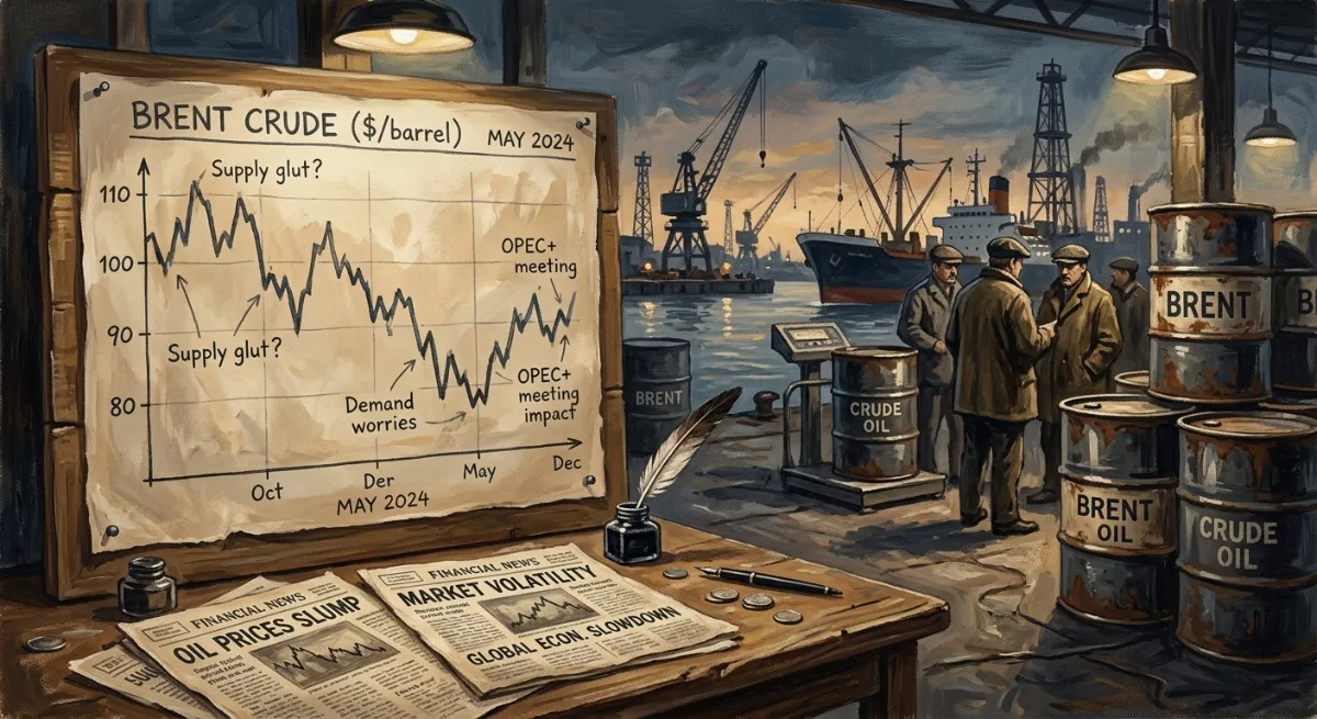 قیمت نفت برنت | نمودار نرخ Brent