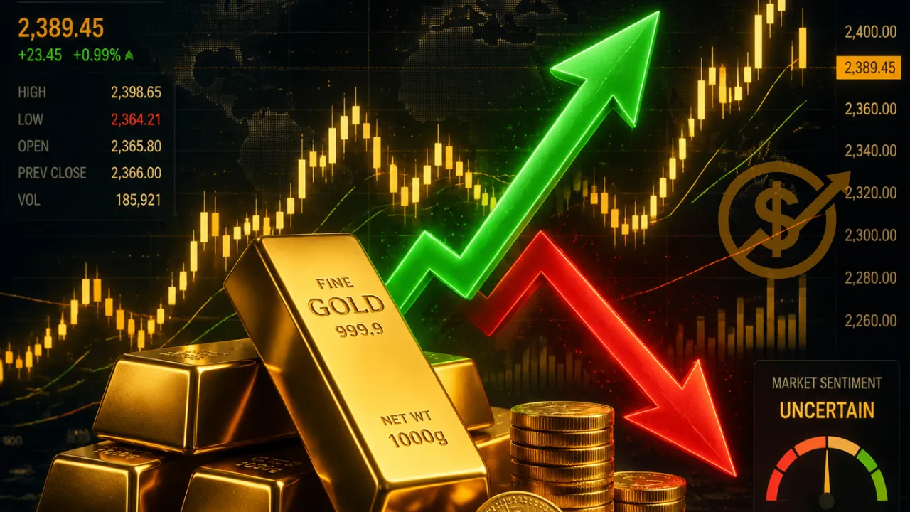 قیمت طلا روبه افزایش است یا کاهش؟