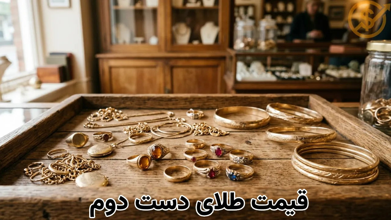 قیمت طلای دست دوم